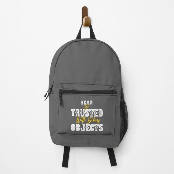 Item preview, I Can Be Trusted With Sharp Objects designed and sold by MarCheshier.