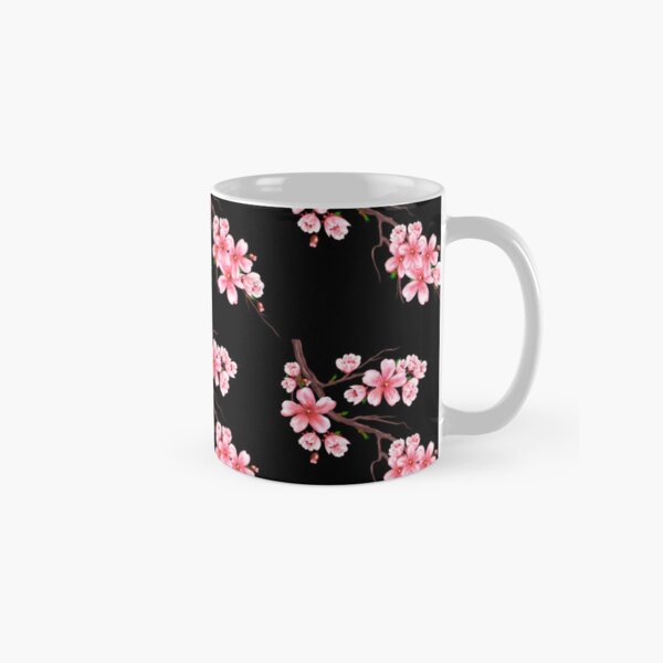 Jackie Irregular Flowers and Cherries Mug