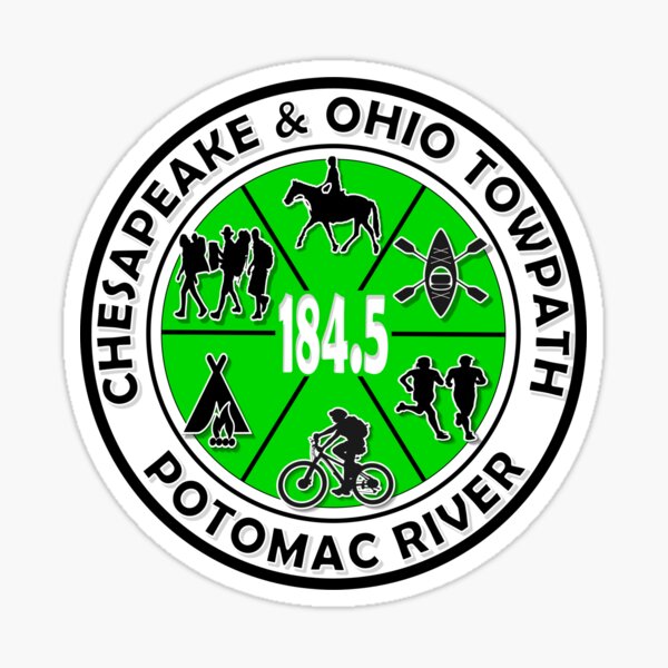 Item preview, Chesapeake and Ohio Canal Towpath Maryland 184.5 Miles ( C&O ) designed and sold by leepymock.