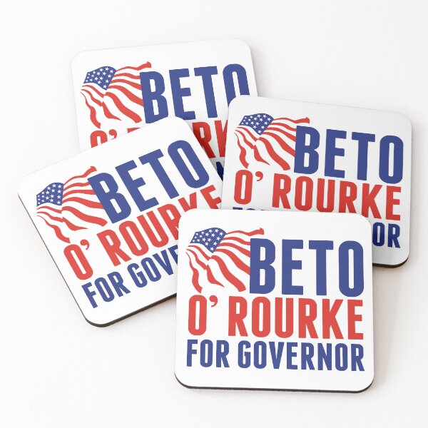 Artikelvorschau, Beto O'Rourke für den Gouverneur von Texas 2022 Amerikanische Flagge entworfen und verkauft von Epic Love Designs.