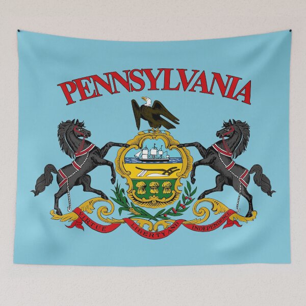 Item preview, PENNSYLVANIA Flag Gifts, Masks, Stickers & Products (GF) designed and sold by mpodger.