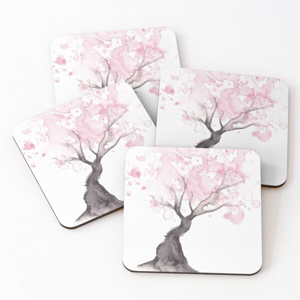 Item preview, Cherry Blossom AKA Sakura Watercolor Painting designed and sold by supnups.