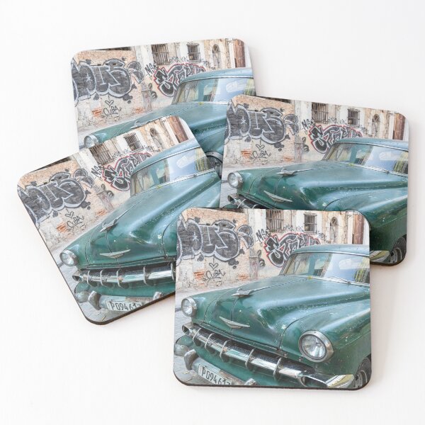 Item preview, Classic Green Car In Old Havana Cuba  designed and sold by Paul Thompson Photography.