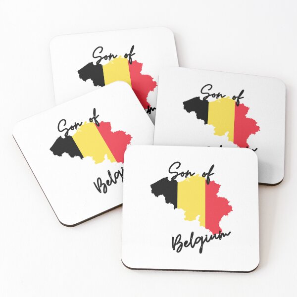Item preview, Son of Belgium Map Flag designed and sold by NovawayDirect.