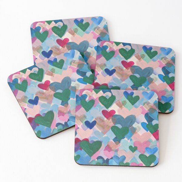 Item preview, Loving Hearts - Acrylic Painting designed and sold by MazerolleArt.