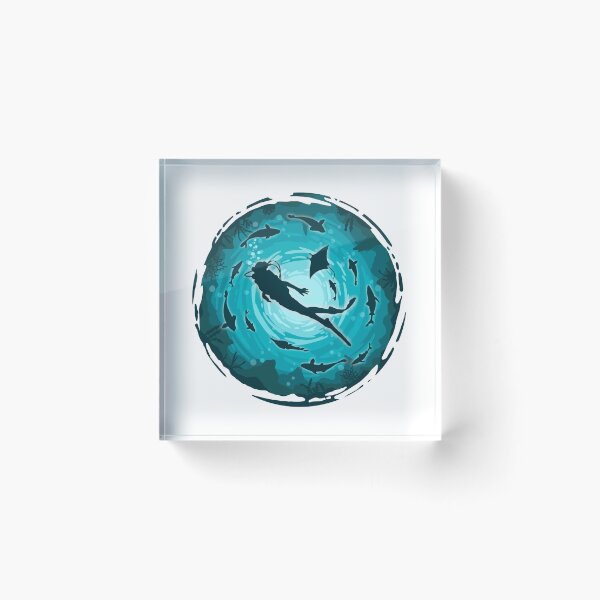 Item preview, scuba diver designed and sold by artjojo.