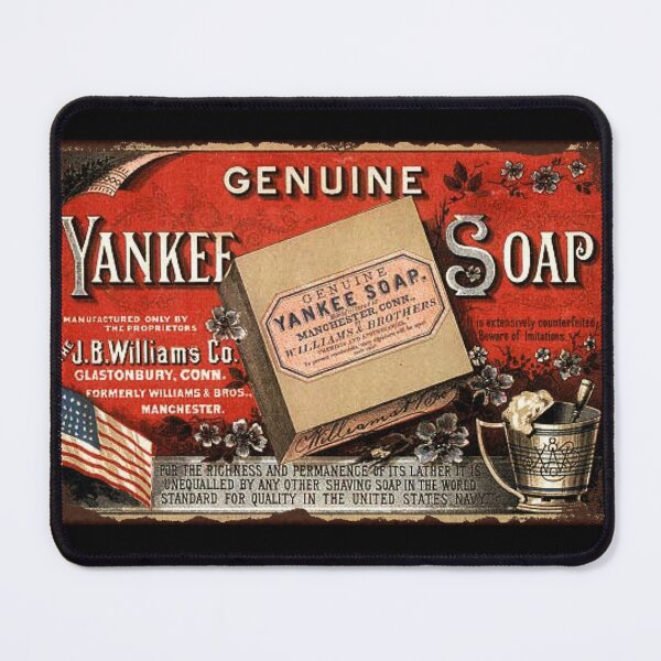 Item preview, Rusty Vintage Yankee Soap Metal Signage  designed and sold by Edpod.