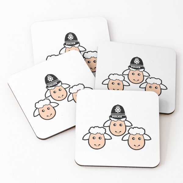 Item preview, The Sheep Policing The Sheep!  designed and sold by Scorpion Creative.