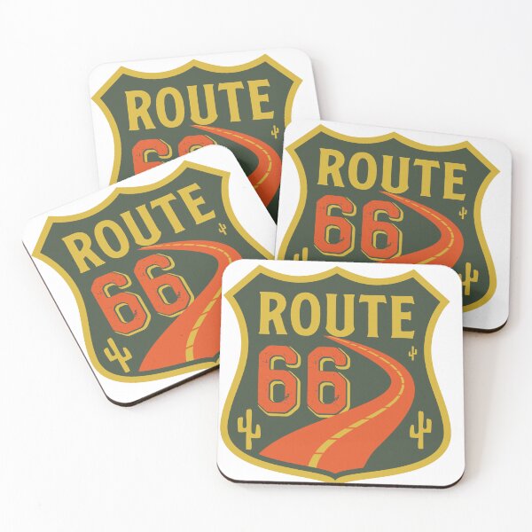 Item preview, Retro Route 66 Badge designed and sold by designsbydiana7.
