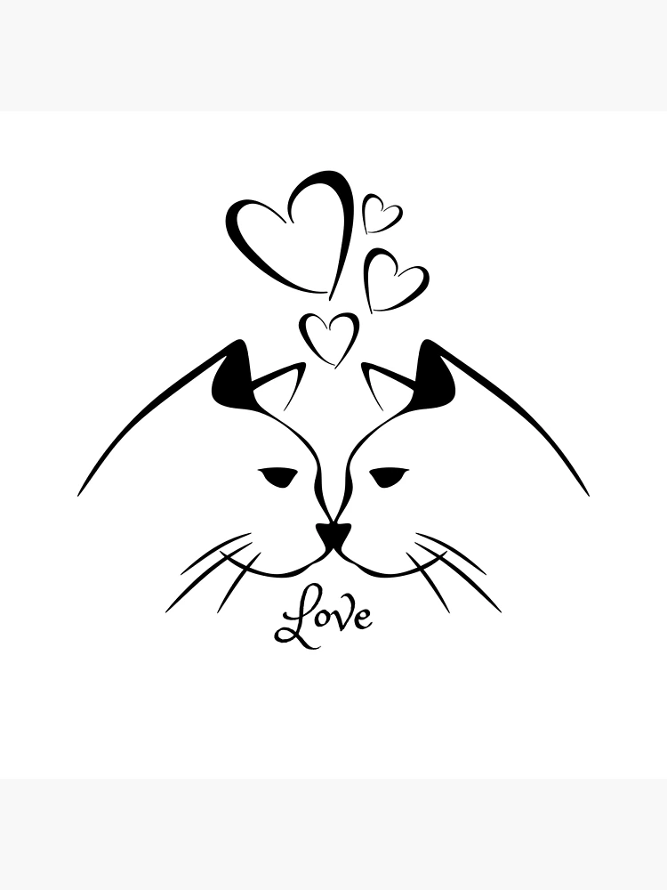 love #drawing #cute #kitty #cat #ideas #hobbies #pen #bla…