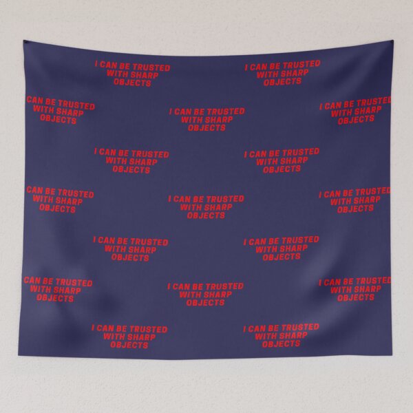 Item preview, I Can Be Trusted With Sharp Objects designed and sold by MarCheshier.