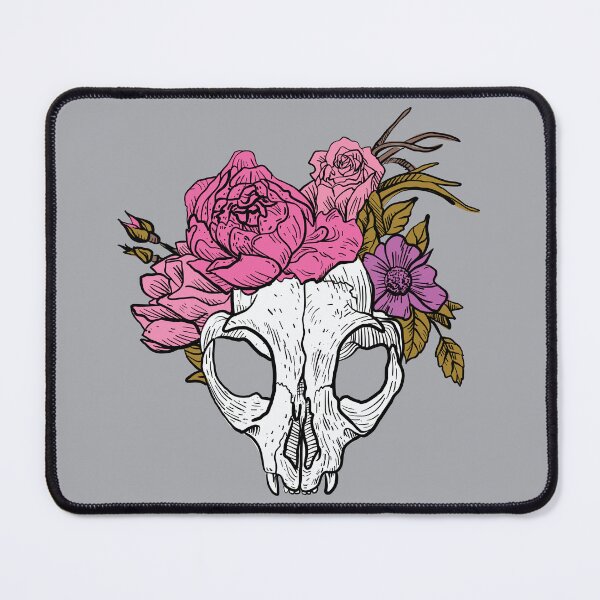 Item preview, Skull With Floral Vintage Rose Flower Crown  designed and sold by EpicArtz.