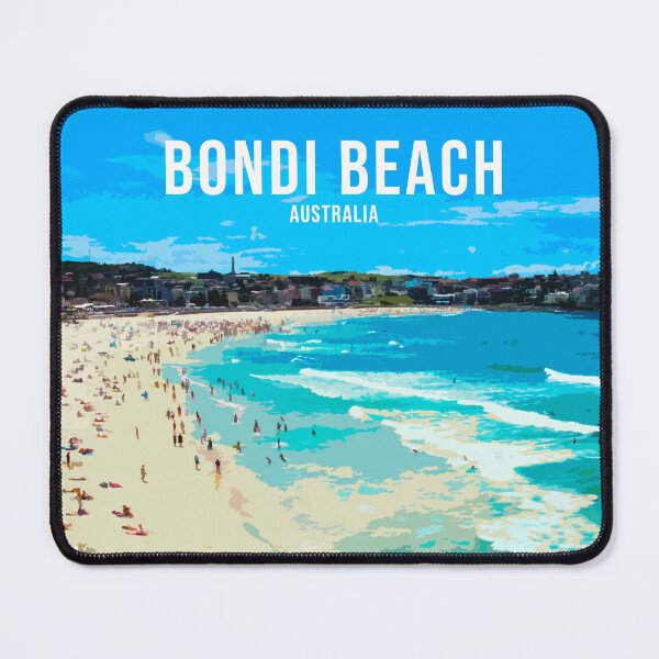 Item preview, BONDI BEACH AUSTRALIA - Best HD Bondi Beach Aussie Art Print Original Bondi designed and sold by Go Logo Designs.