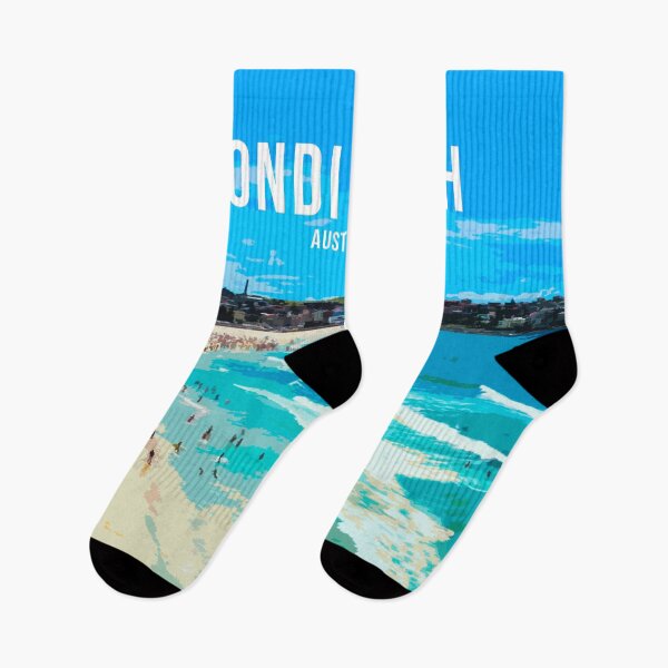 Item preview, BONDI BEACH AUSTRALIA - Best HD Bondi Beach Aussie Art Print Original Bondi designed and sold by Go Logo Designs.