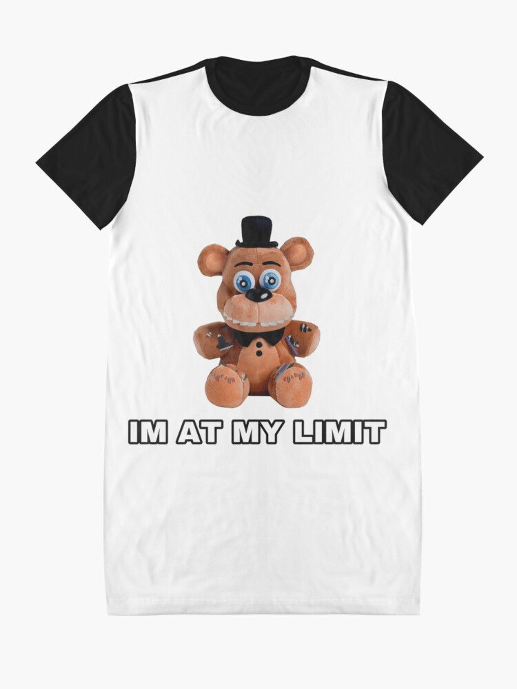 Funny FNAF Plush Quote T-Shirt Graphic T-Shirt Dress for Sale by  sailorwiitch