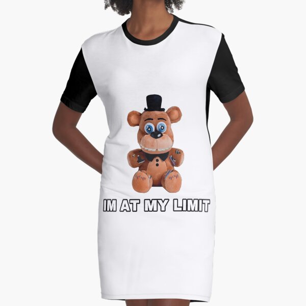 Funny FNAF Plush Quote T-Shirt Graphic T-Shirt Dress for Sale by  sailorwiitch