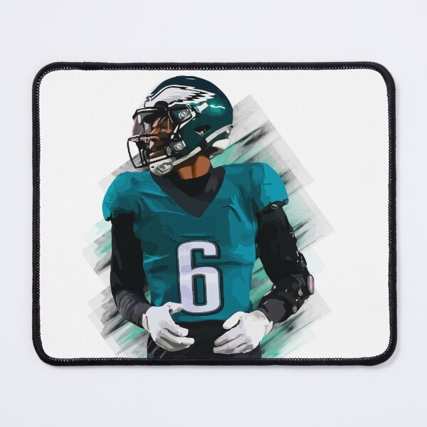 Jalen Hurts Philadelphia Eagles 27 x 39 Framed Art Jersey Print