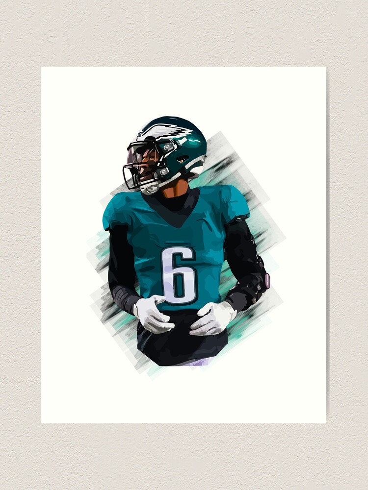 NFL Philadelphia Eagles Devonta Smith Wall Art shirt, hoodie