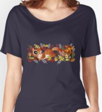 Playful Squirrel Women's Relaxed Fit T-Shirt