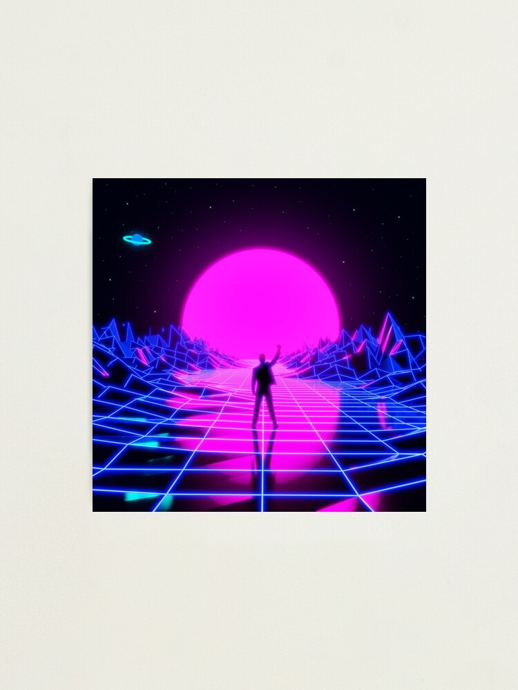 Thumbnail 1 of 3, Photographic Print, Wandering In Retrospace designed and sold by djspacegr.