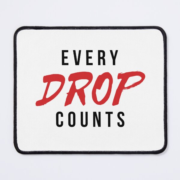 Item preview, Every DROP Counts, Blood donation, World Blood Donor designed and sold by uranus-art.