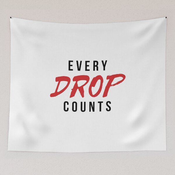 Item preview, Every DROP Counts, Blood donation, World Blood Donor designed and sold by uranus-art.
