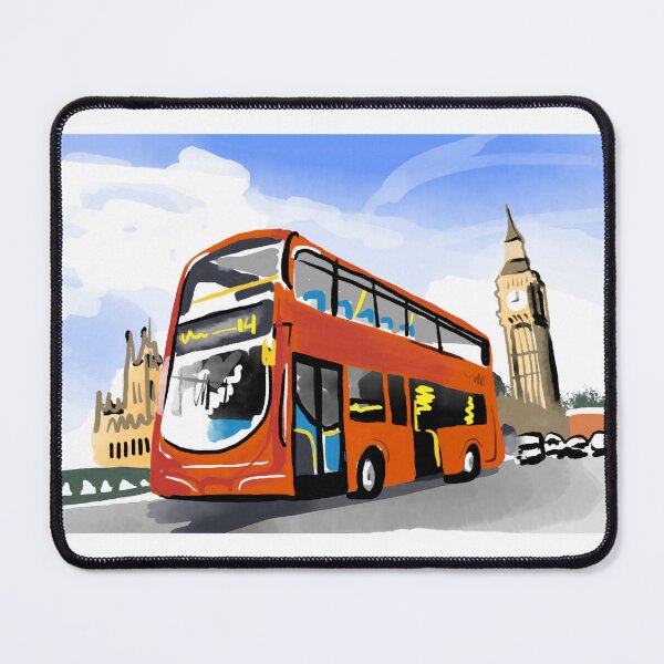 Item preview, London Bus designed and sold by Lauren Ravitch.