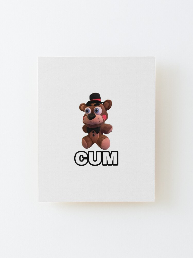 Inappropriate FNAF Freddy Plush Quote T-Shirt Magnet for Sale by  sailorwiitch