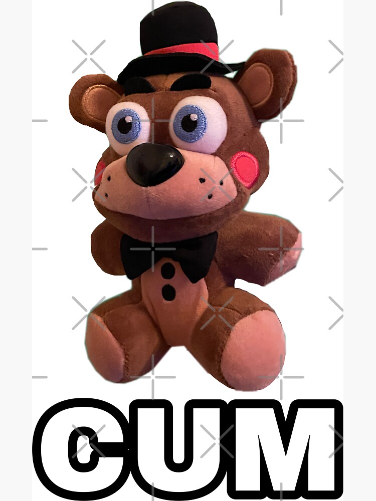 Inappropriate FNAF Freddy Plush Quote T-Shirt Magnet for Sale by  sailorwiitch