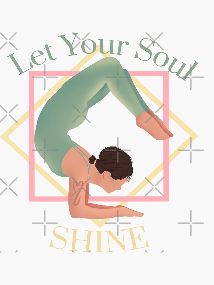 Thumbnail 3 of 3, Sticker, Let Your Soul Shine designed and sold by TediWinter.
