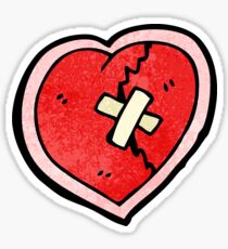 Broken Heart: Stickers | Redbubble