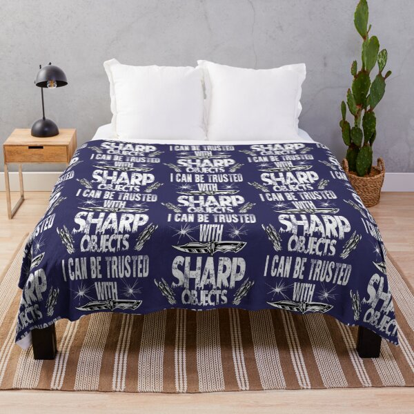 Item preview, I Can Be Trusted With Sharp Objects, Funny Design Cool Gift   designed and sold by MarCheshier.