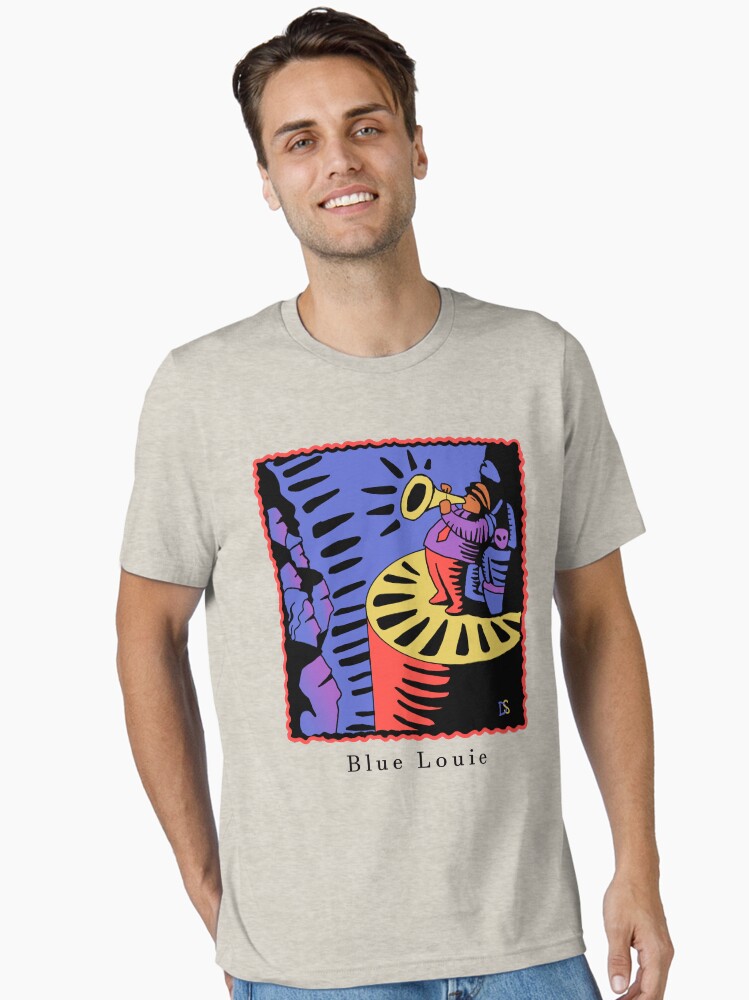 Chandler Bing Blue Louie Essential T-Shirt for Sale by dishewo