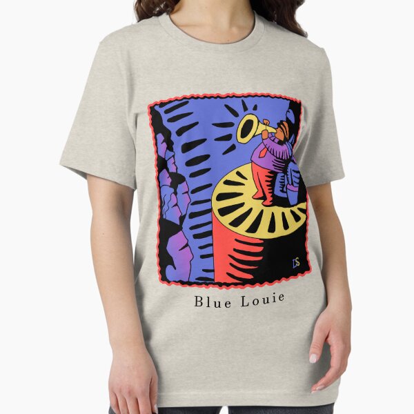 Vista previa del artículo con la obra «Chandler Bing Azul Louie», diseñado y vendido por dishewo.