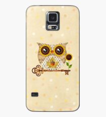 Owl's Autumn Song Case/Skin for Samsung Galaxy