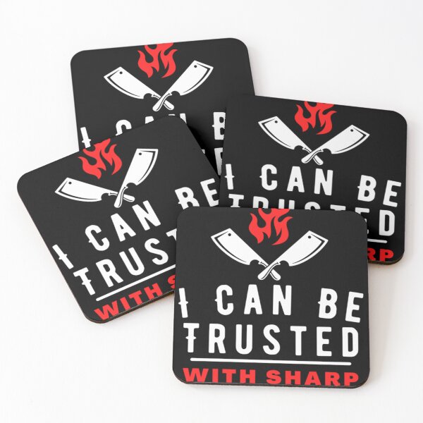 Item preview, I Can Be Trusted With Sharp Objects ... designed and sold by MarCheshier.