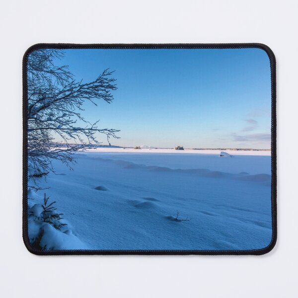 Item preview, Frozen lake and blue sky designed and sold by Sasas Photography.