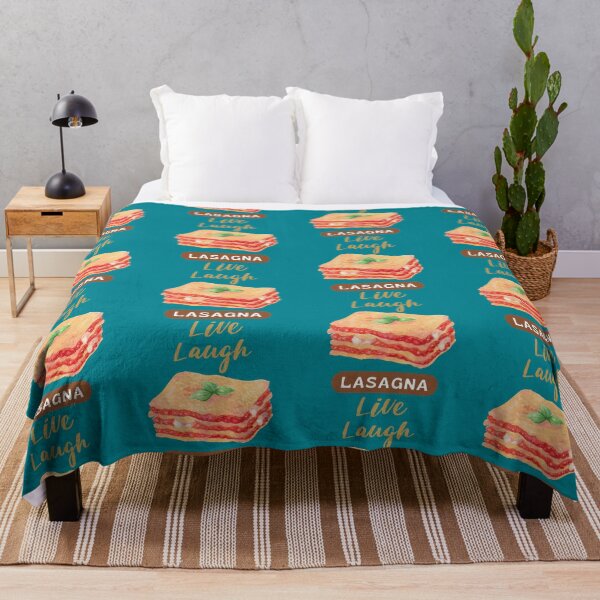 Item preview, Live Laugh Lasagna - Colorful Italian Kitchen and Lasagna Lovers designed and sold by JoyTop.