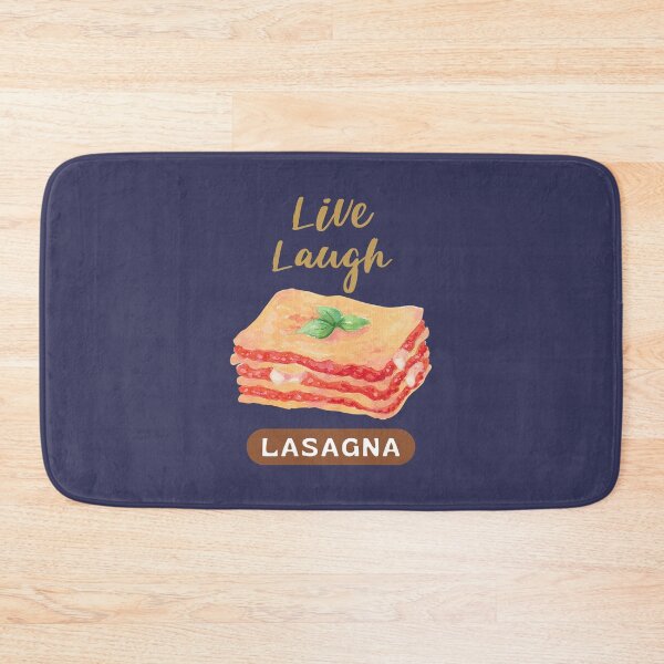 Item preview, Live Laugh Lasagna - Colorful Italian Kitchen and Lasagna Lovers designed and sold by JoyTop.