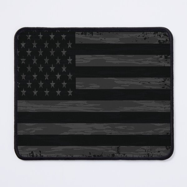 Item preview, Blackedout Bottomland Camo Grunge American Flag designed and sold by artistwill.