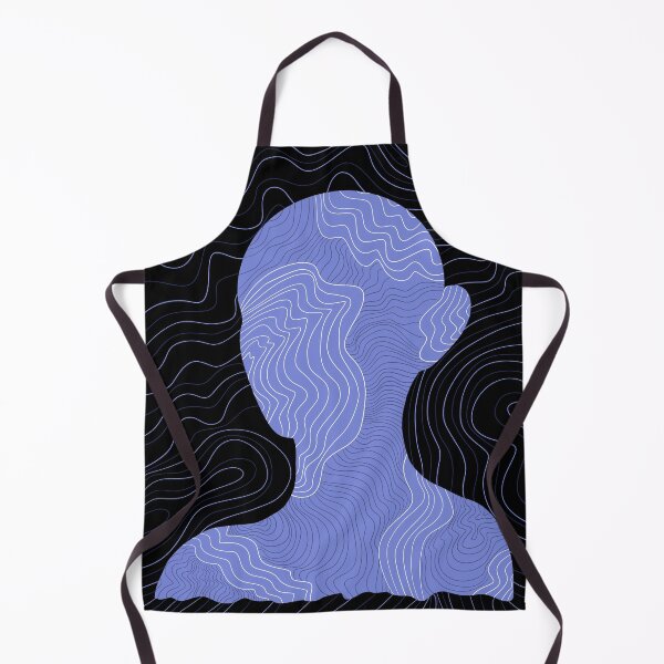 Item preview, Blue Lined Portrait designed and sold by sydneymcc.