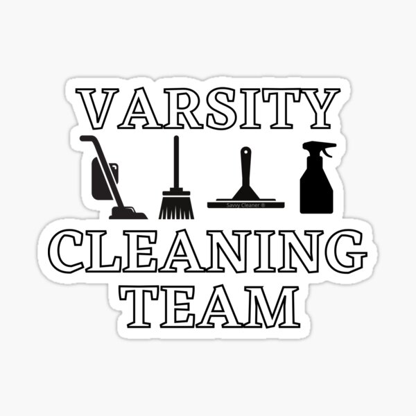 Item preview, Varsity Cleaning Team Janitor Housekeeper Cleaning Crew designed and sold by SavvyCleaner.