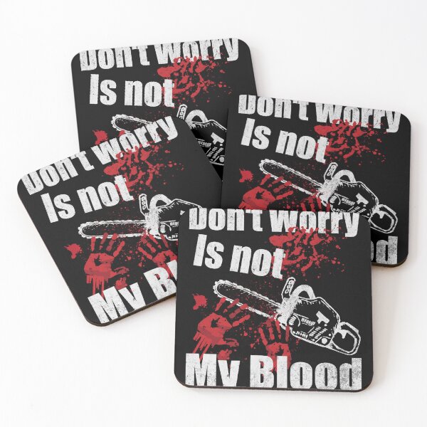Item preview, Keine Sorge Ist Nicht Mein Blut Lustiges Horror  designed and sold by Wildchagapicker.