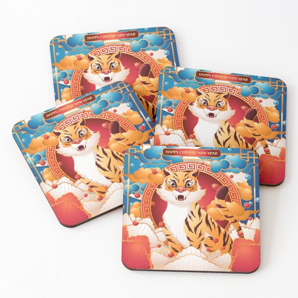 Item preview, Tiger With Flowers Cute designed and sold by Glamify.