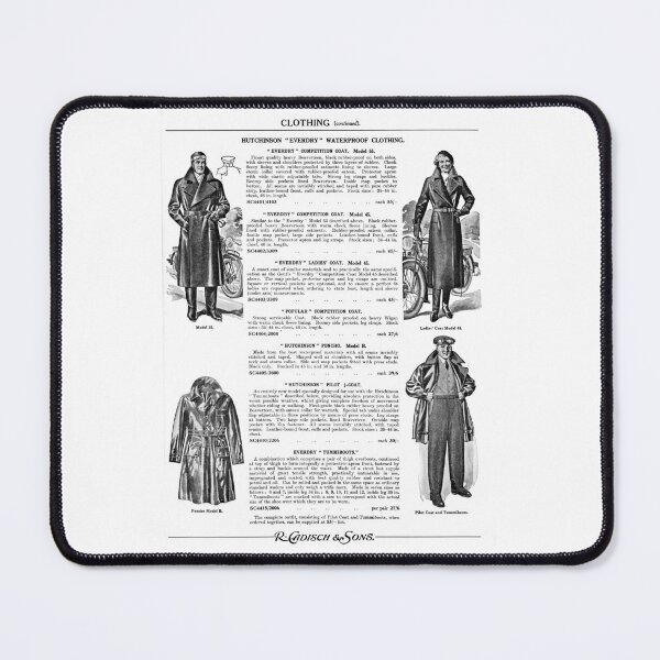 Item preview, Vintage Motor cycle jackets advert designed and sold by Random Railways.