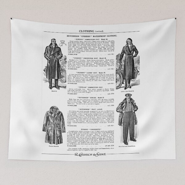 Item preview, Vintage Motor cycle jackets advert designed and sold by Random Railways.