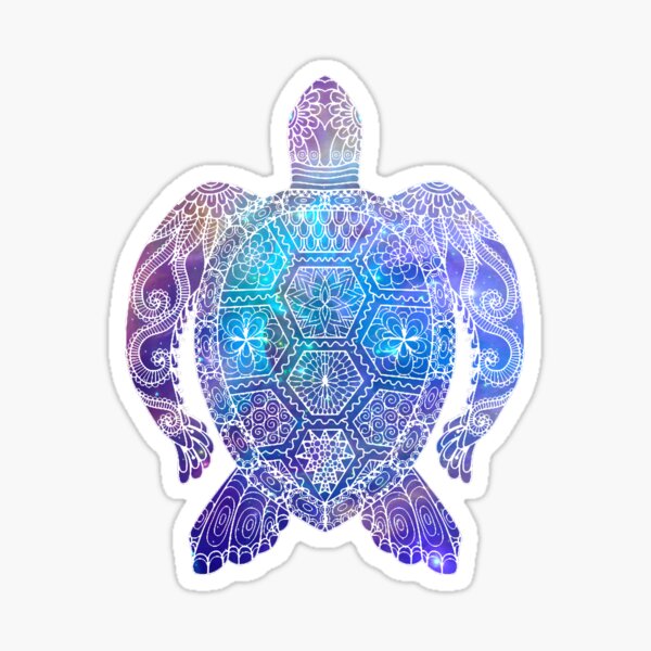 Item preview, Space Sea Turtle designed and sold by maryedenoa.