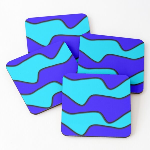 Item preview, Jagged Pop, Blue designed and sold by SariePhotograph.