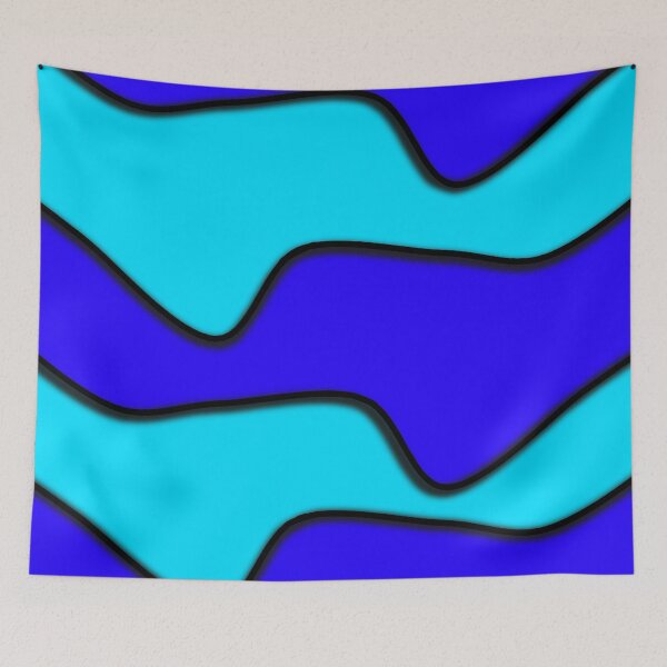 Item preview, Jagged Pop, Blue designed and sold by SariePhotograph.