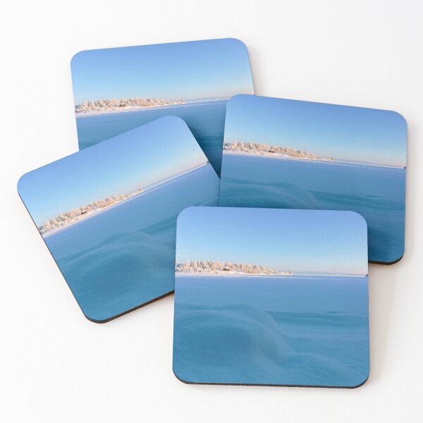 Item preview, Frozen lake in winter designed and sold by Sasas Photography.